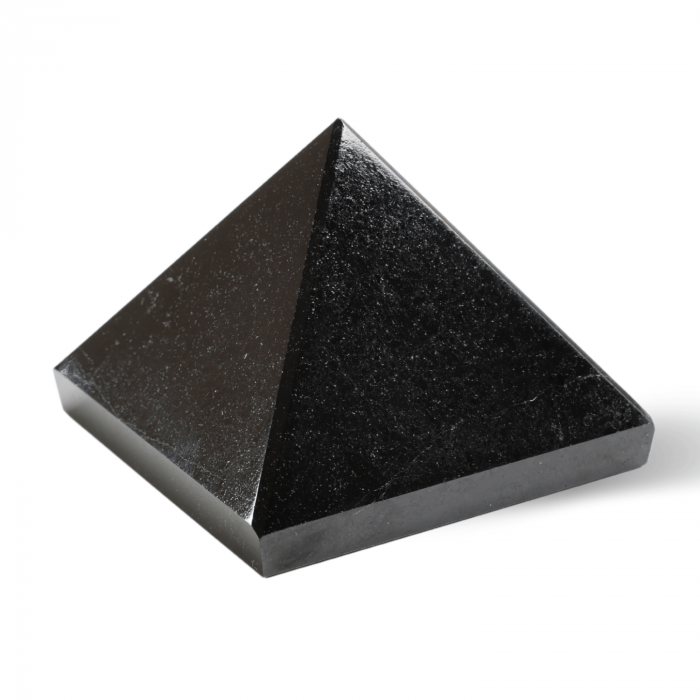 Piramida Sculptata Manual 60mm din Shungit Natural