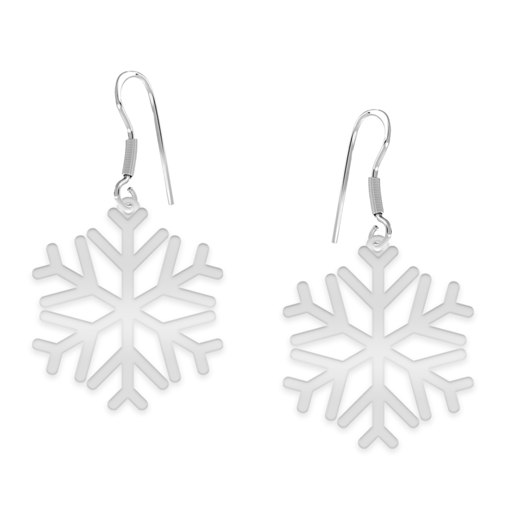 Snowflake - Cercei personalizati cu tortita argint 925 Fulg