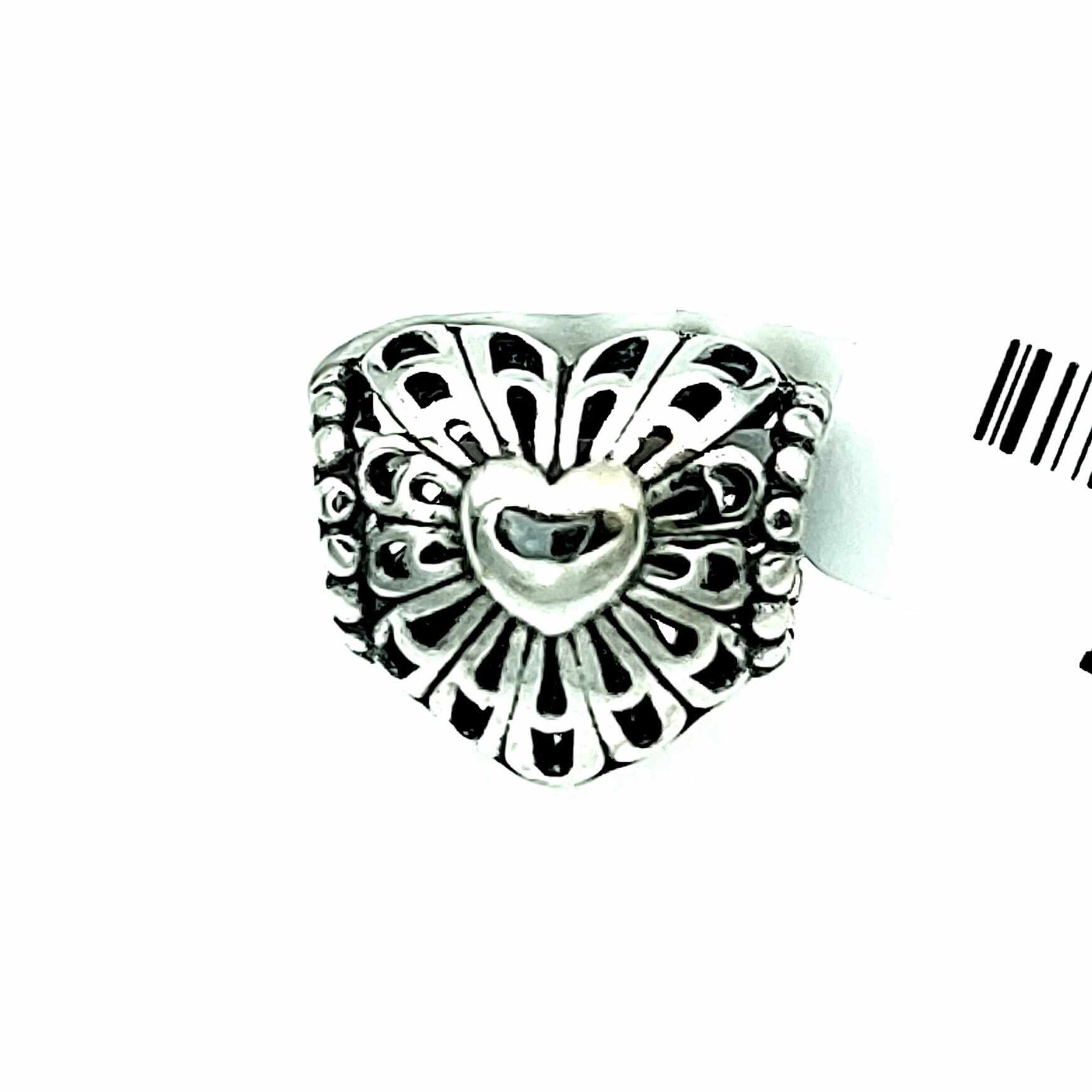 Talisman din argint 925 silver heart shape