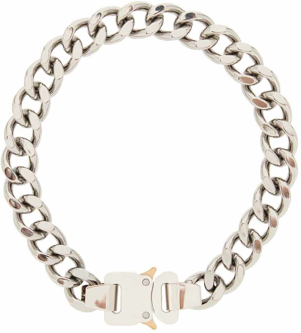 1017 ALYX 9SM Necklace With Buckle SILVER