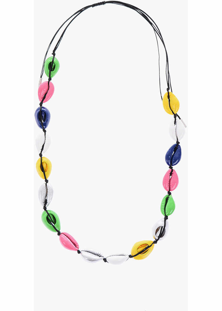 Céline Necklace With Colored Shells Multicolor