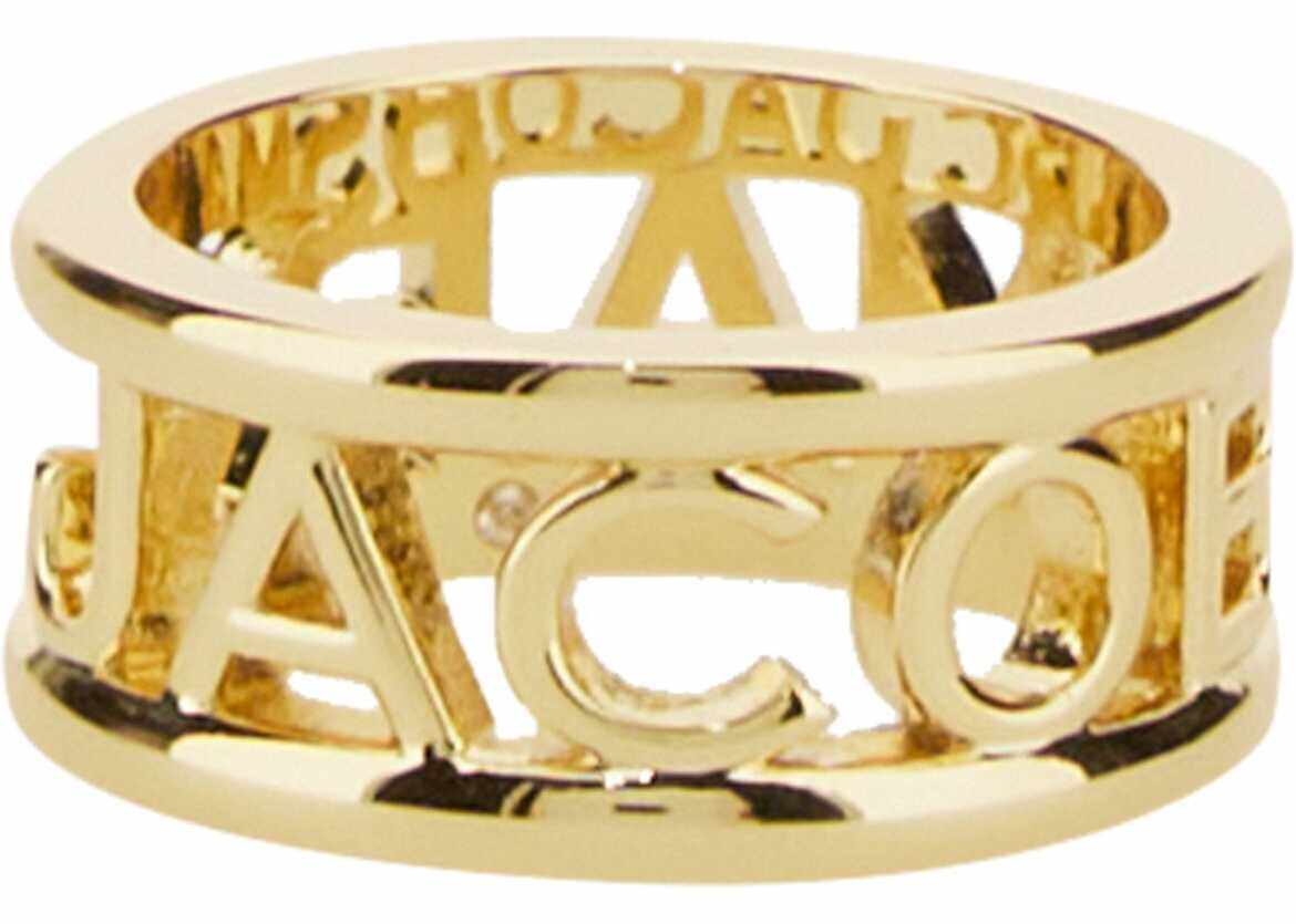 Marc Jacobs The Monogram Ring GOLD