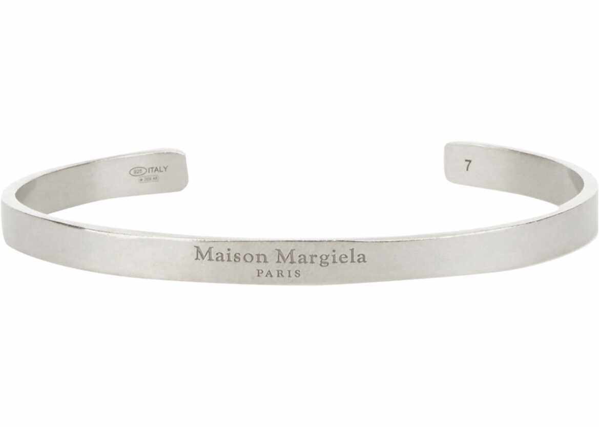 Maison Margiela Logo Bracelet SILVER