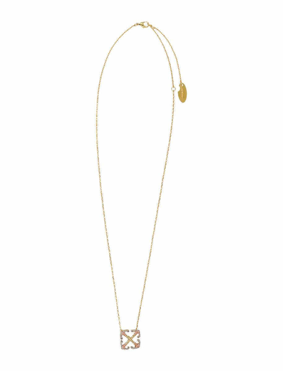 Off-White OFF-WHITE Degradé Arrow Pend necklace GOLD MULTI