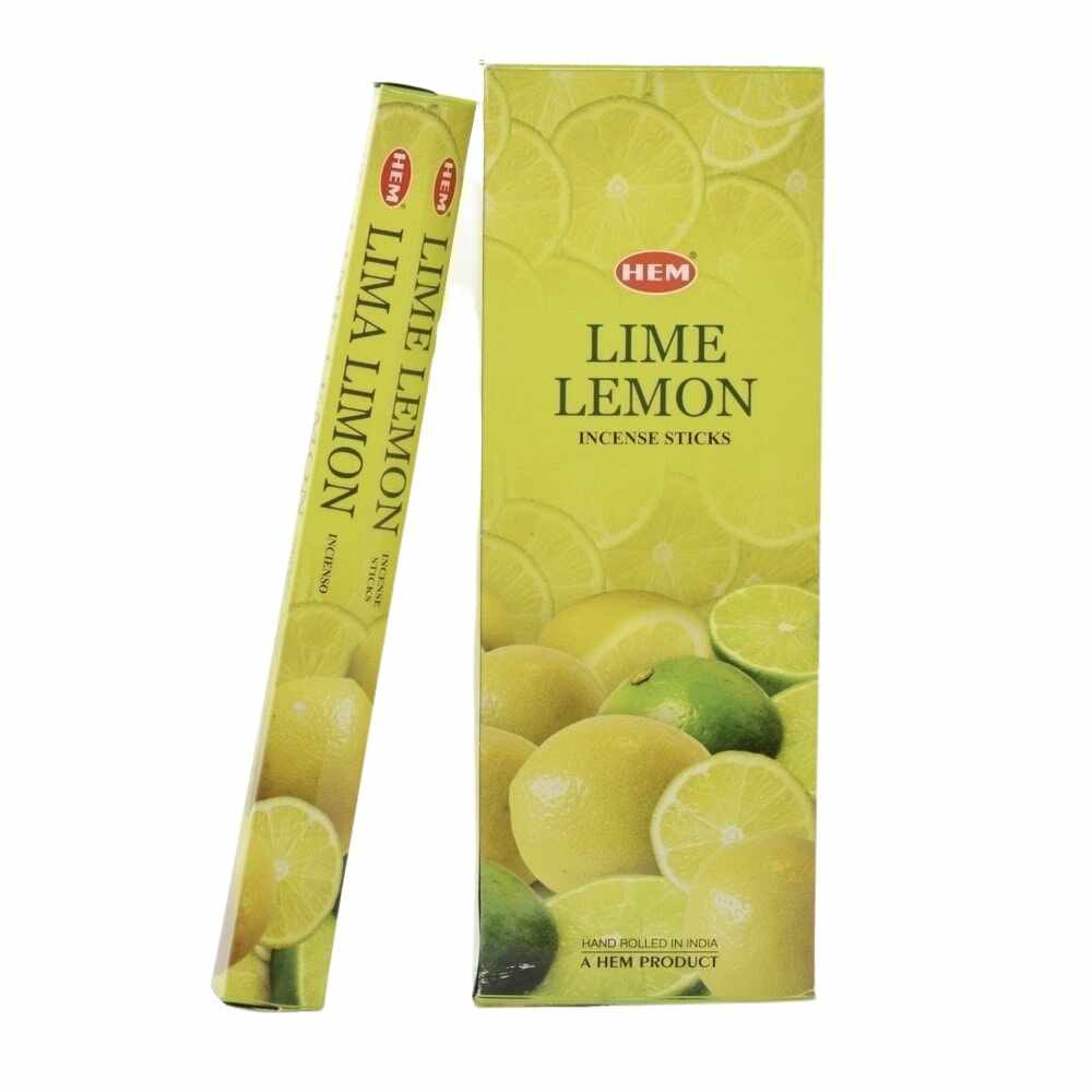 Betisoare parfumate hem lime lemon 20 buc