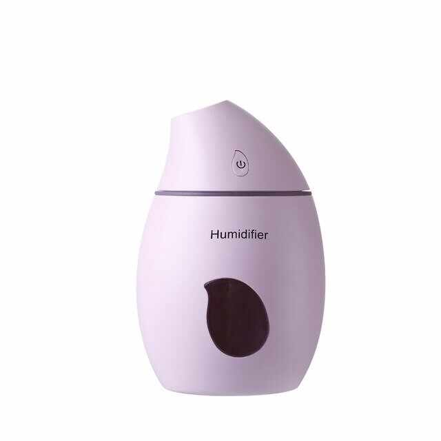 Difuzor ultrasonic mango roz 160 ml functie de umidificator aroma difuzor purificator aer usb
