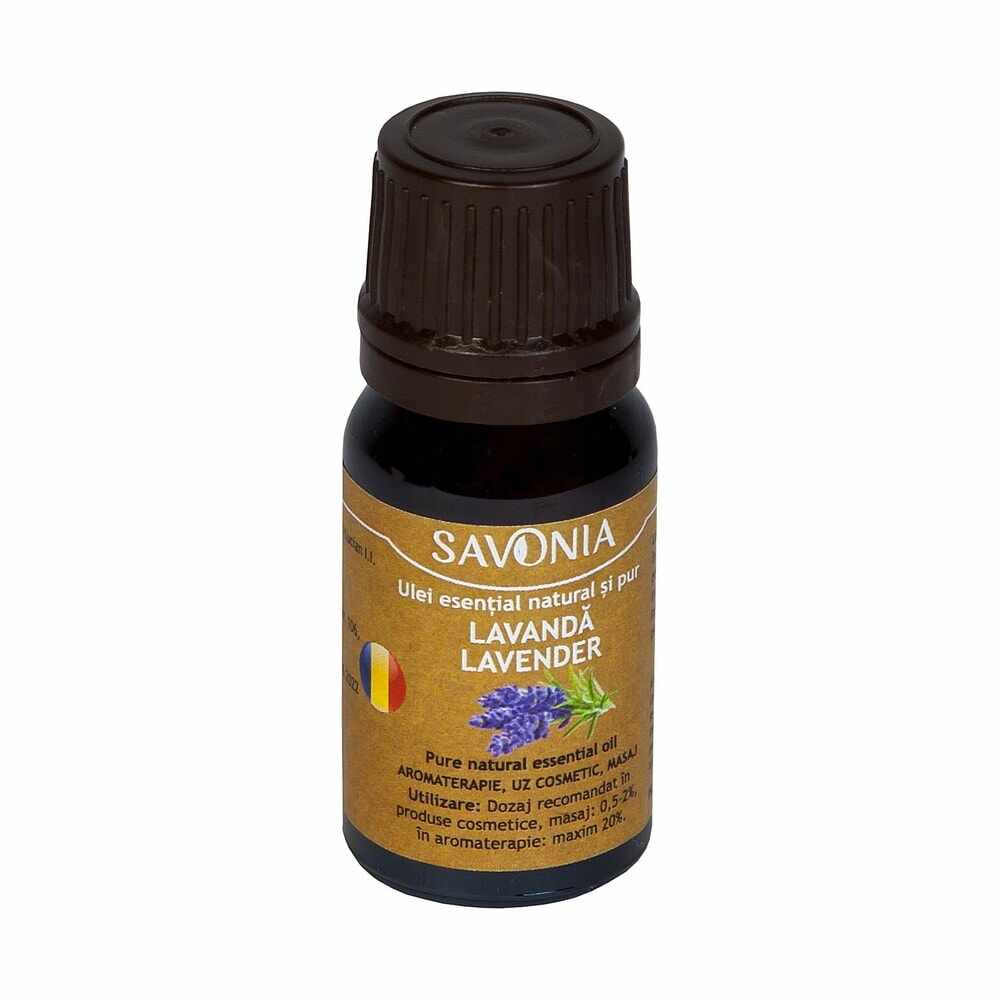 Ulei esential natural aromaterapie savonia lavanda romaneasca 10ml