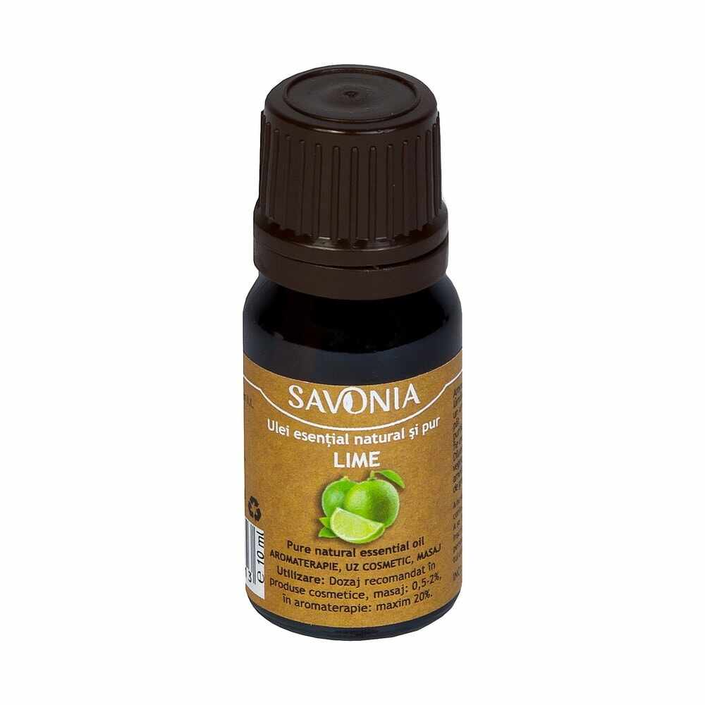 Ulei esential natural aromaterapie savonia lime 10ml