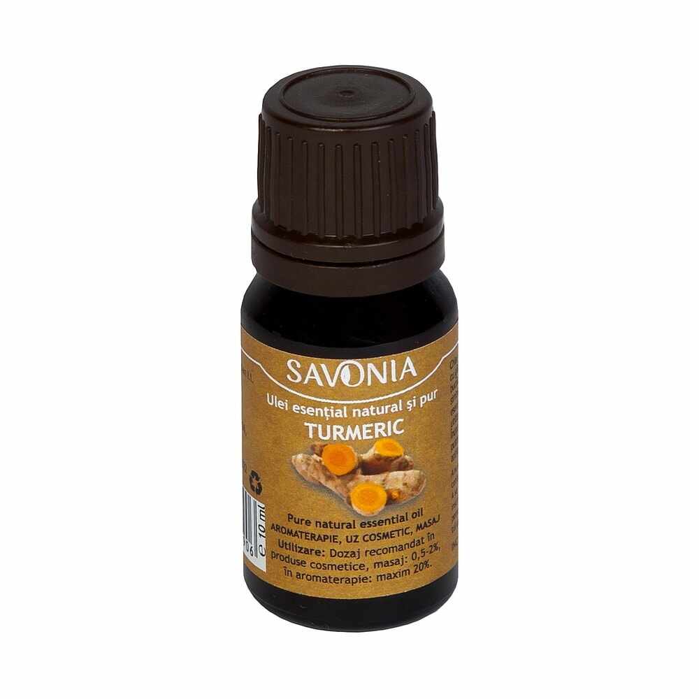Ulei esential natural aromaterapie savonia turmeric 10ml