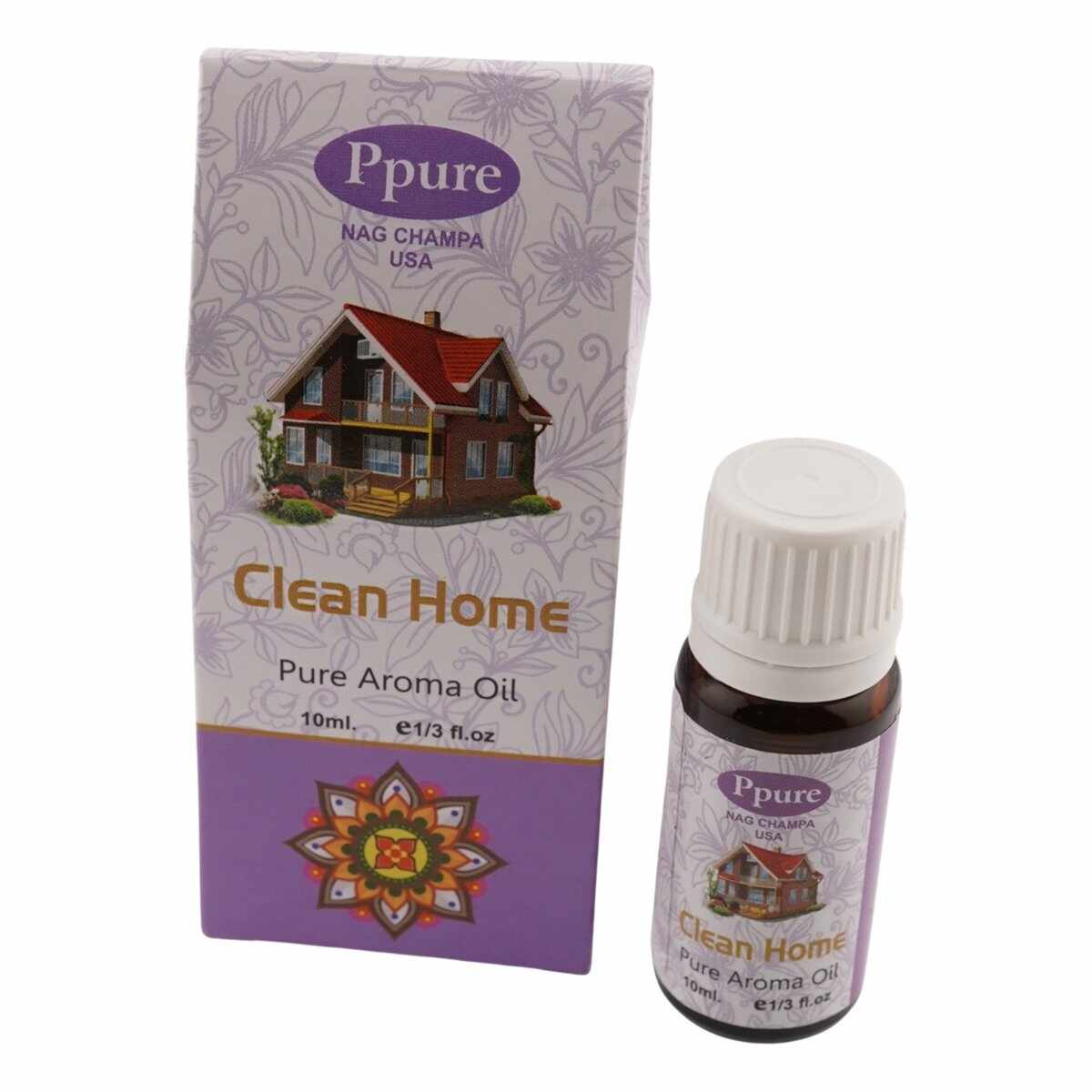 Ulei parfumat aromaterapie ppure nag champa clean home 10ml