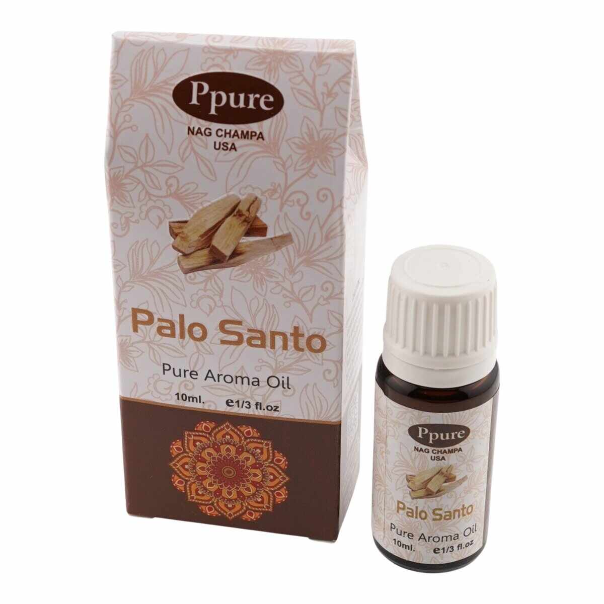 Ulei parfumat aromaterapie ppure nag champa palo santo 10ml