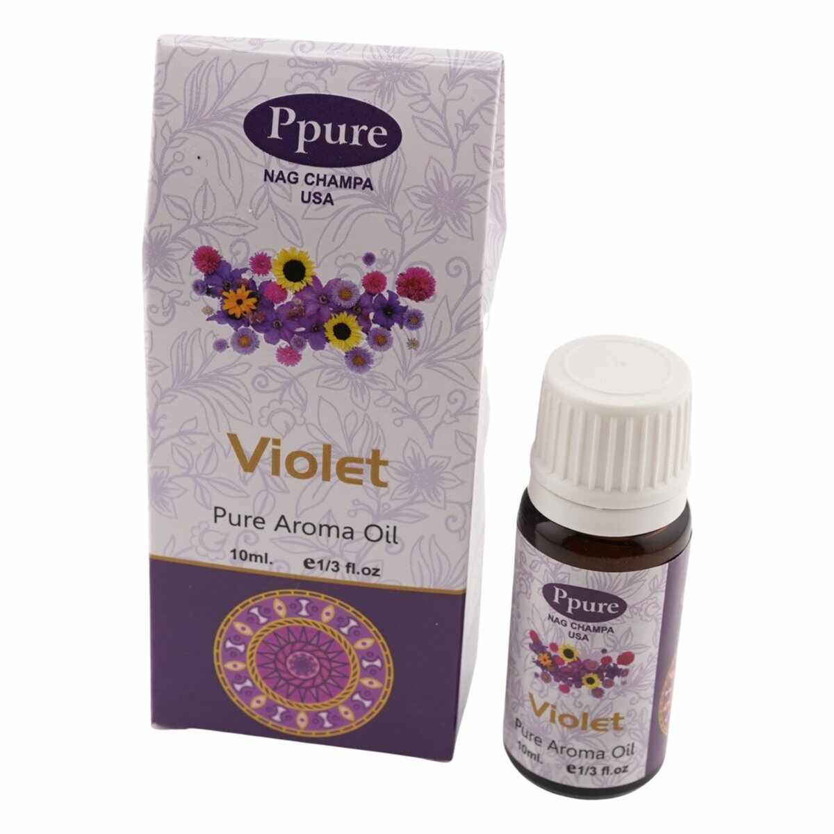 Ulei parfumat aromaterapie ppure nag champa violet 10ml