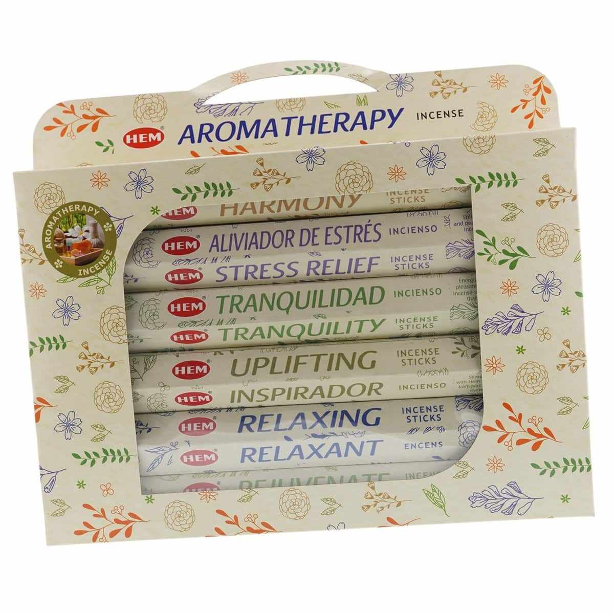Betisoare parfumate hem aromatherapy 6 pachete
